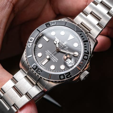 rolex yacht master 42 lug to lug|rolex 42 rlx titanium.